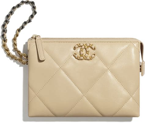 pochette soiree chanel|chanel small pouch.